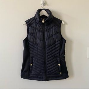 MICHAEL Michael Kors Women’s Quilted Vest Black NWT
